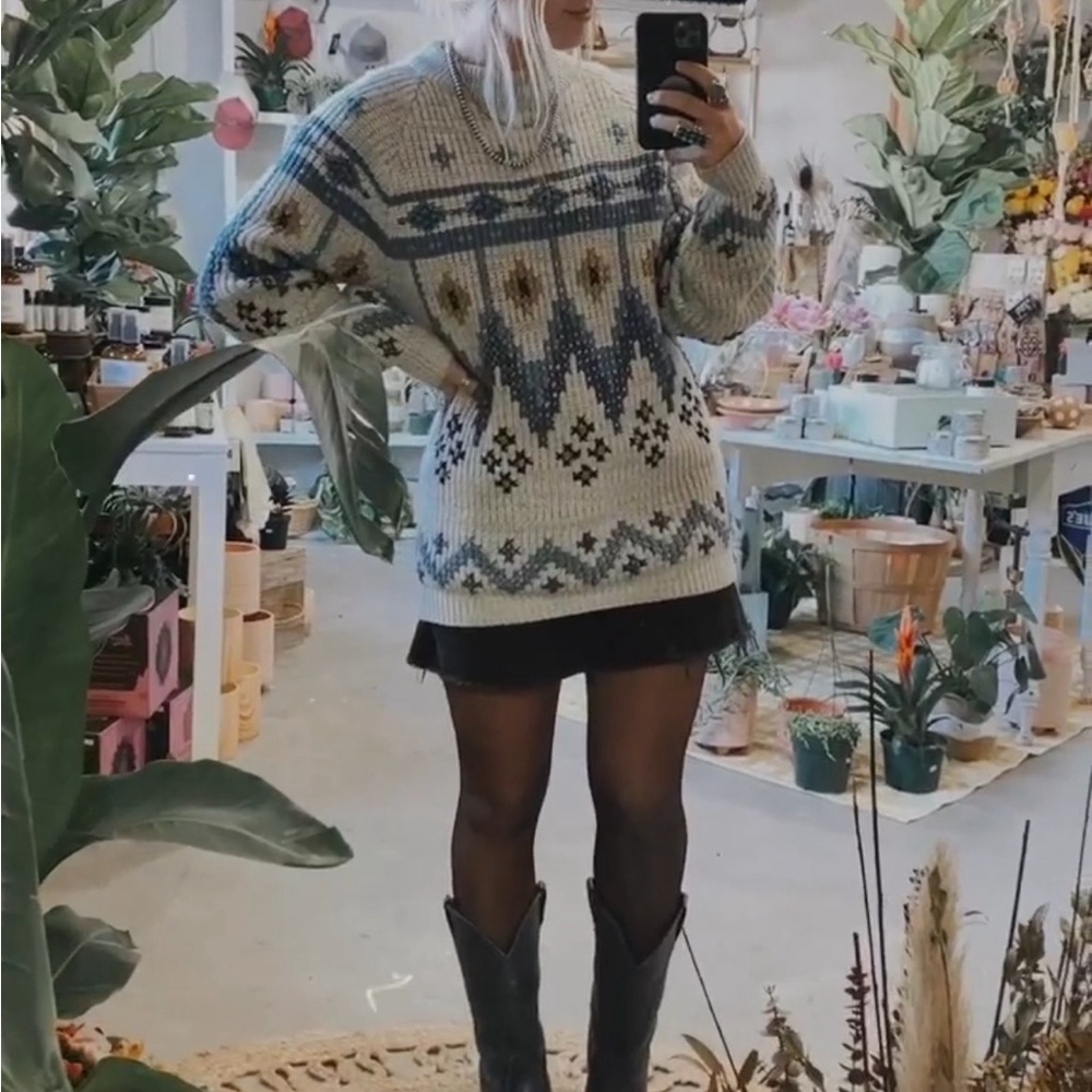 Oversized Knit Sweater